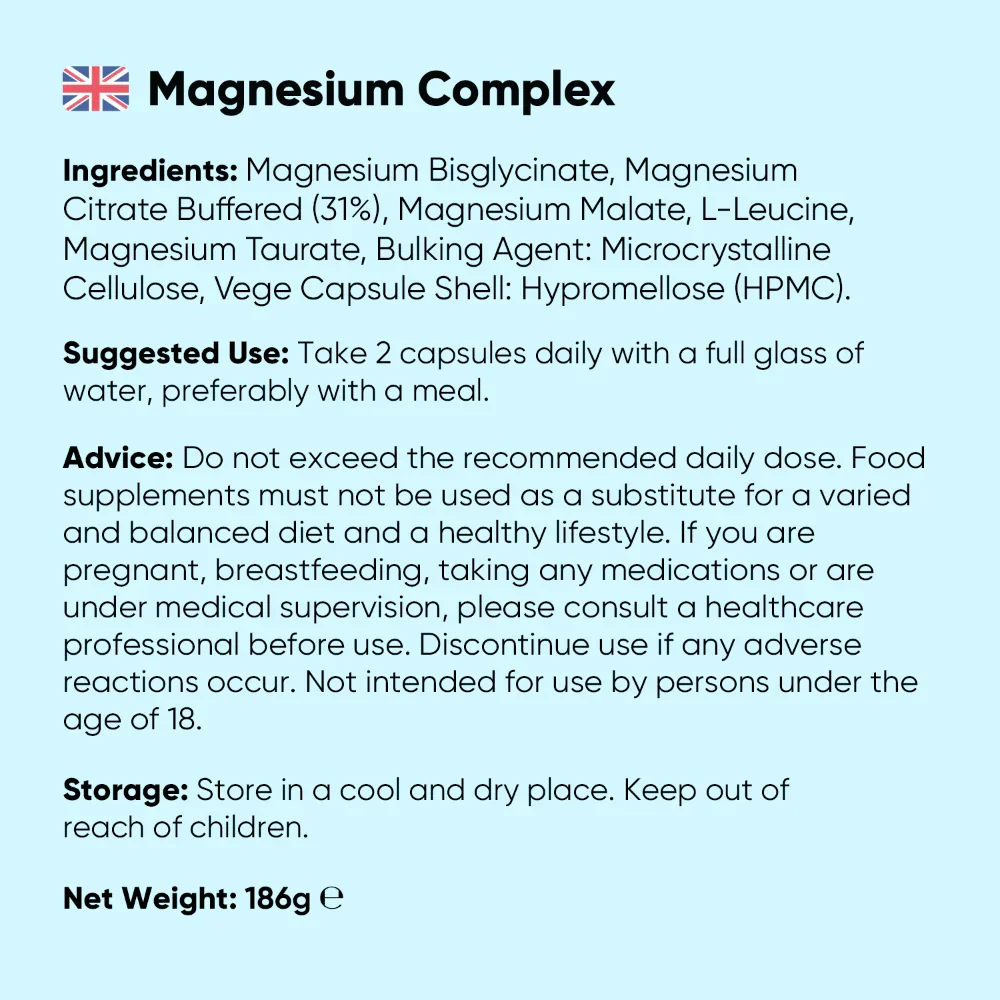Magnesium Complex (4 in 1) Capsules - Image 7