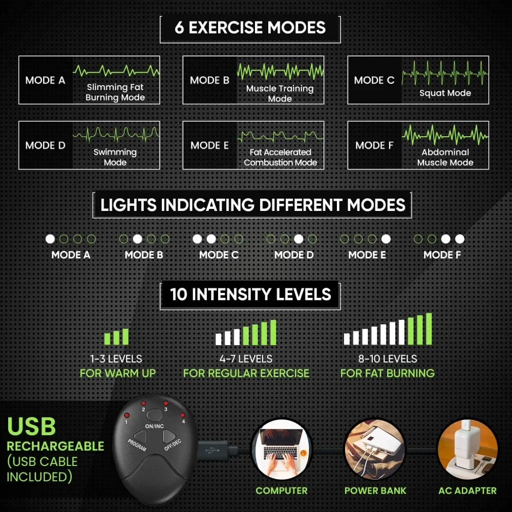 8 Pad Abs Stimulator - Image 4