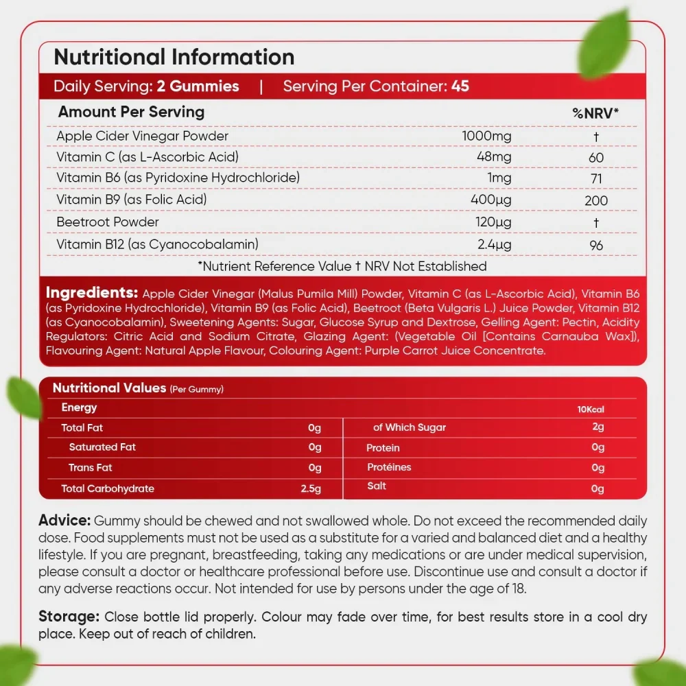 Apple Cider Vinegar Gummies - Image 6