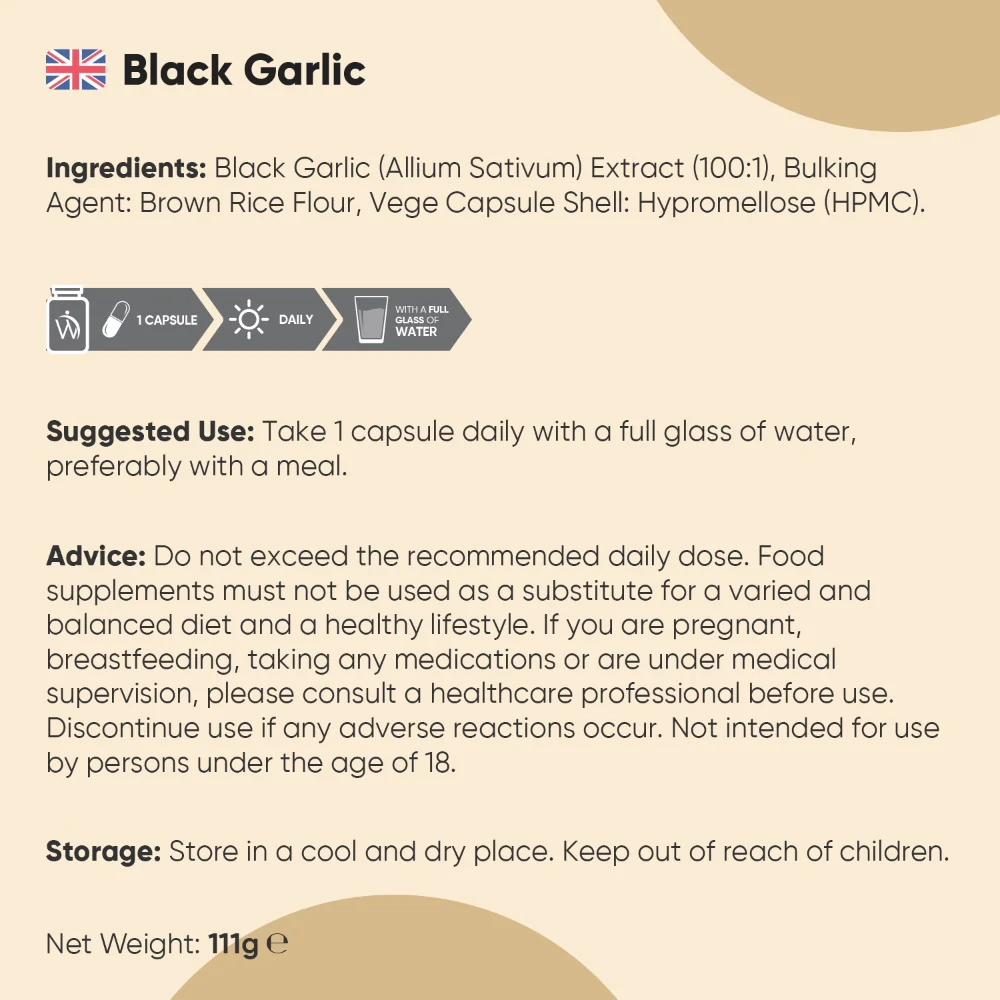 Black Garlic Capsules - Image 7