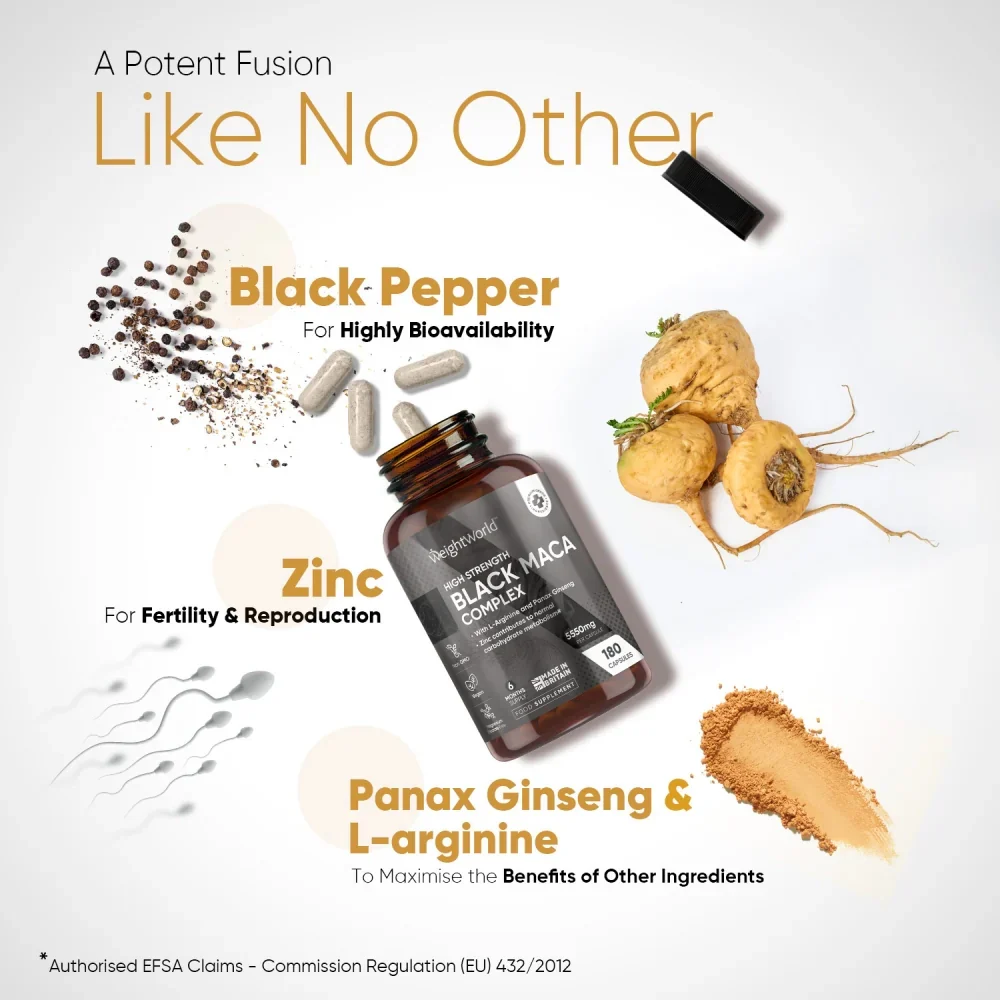 Black Maca Complex Capsules - Image 4