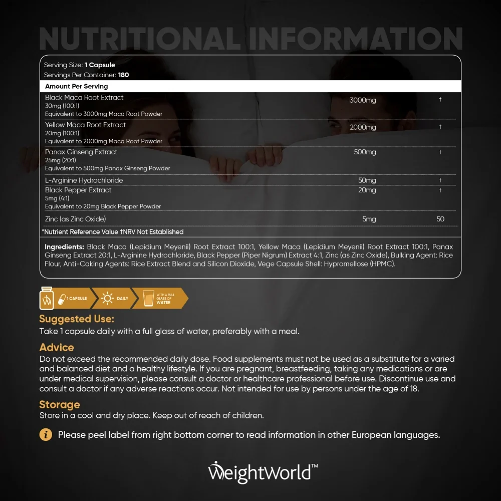 Black Maca Complex Capsules - Image 6
