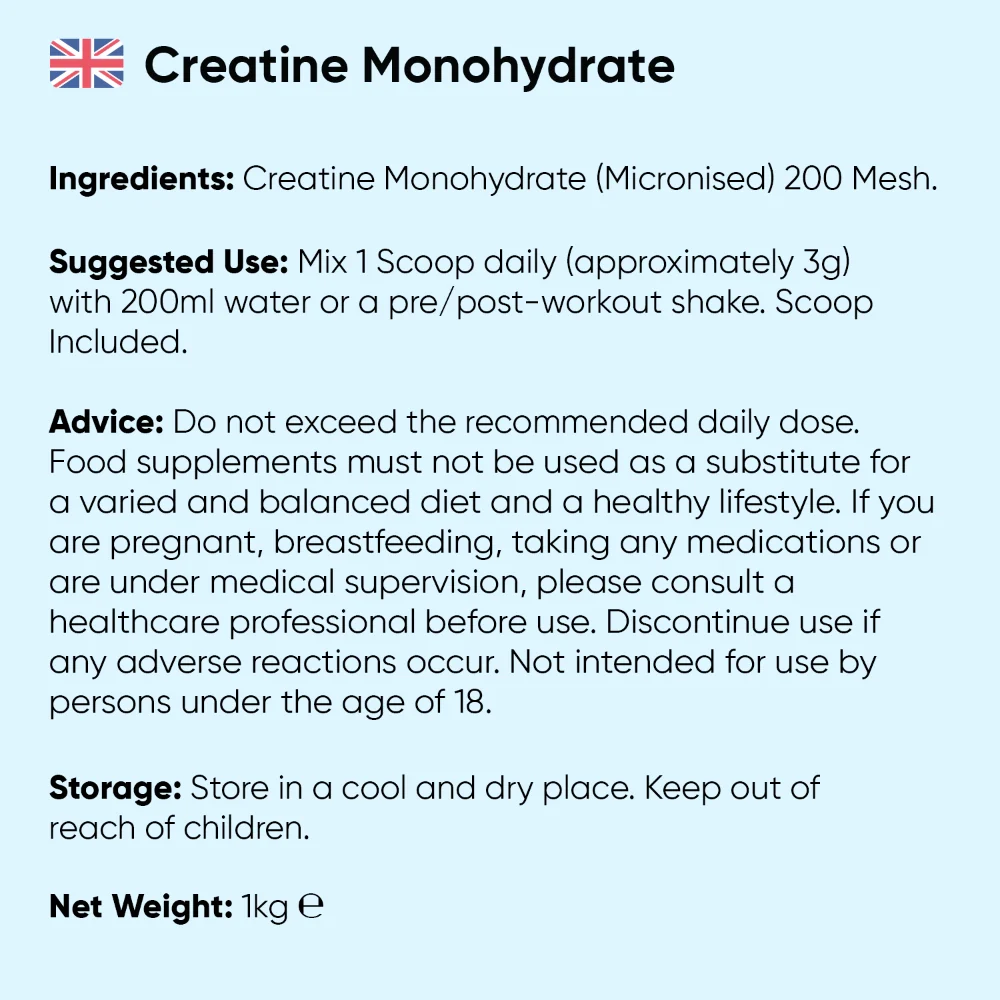 Creatine Monohydrate Micronised Powder - Image 18
