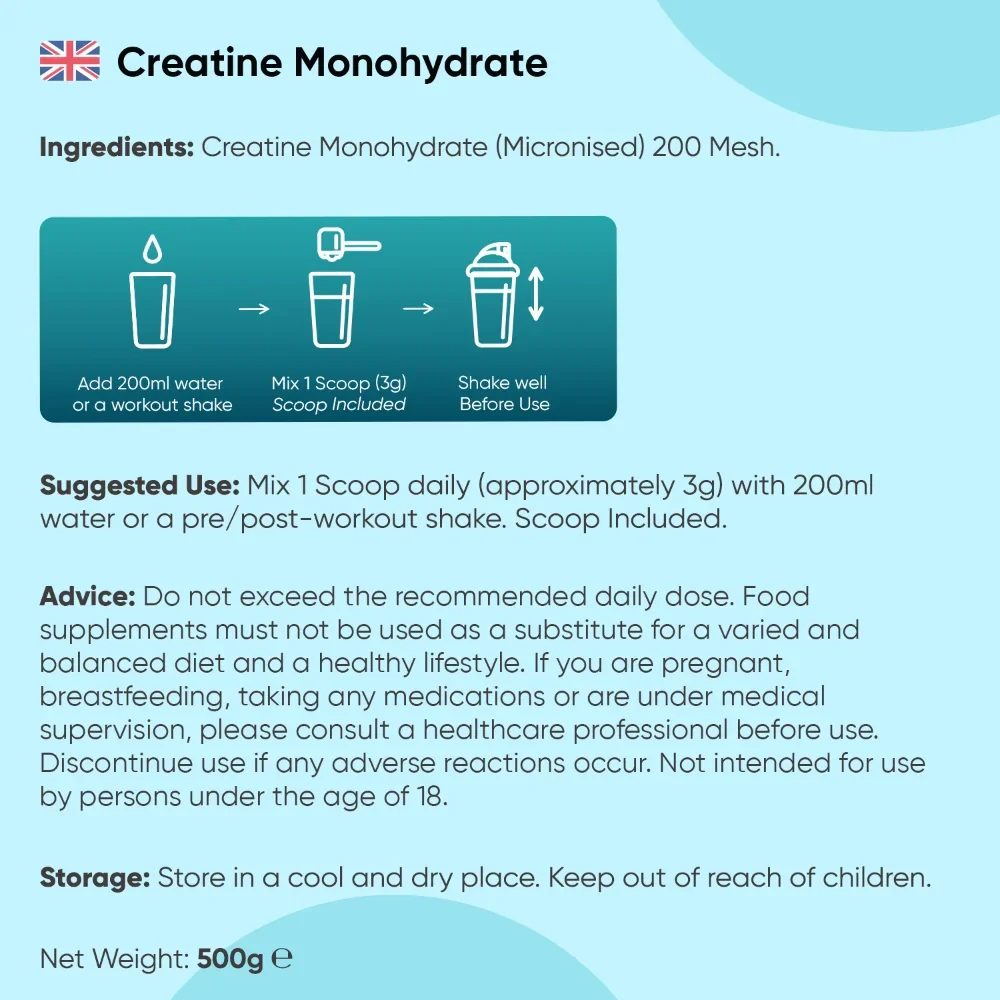 Creatine Monohydrate Micronised Powder - Image 23