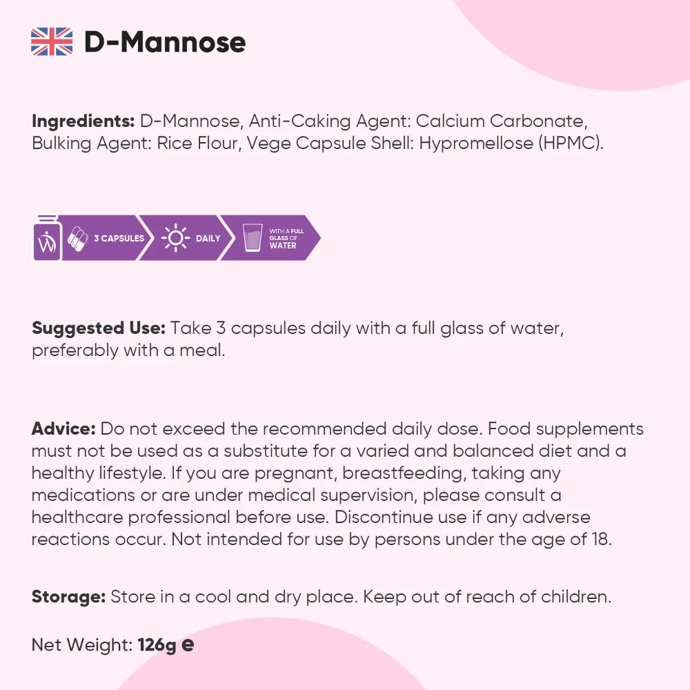 D-Mannose Capsules - Image 6