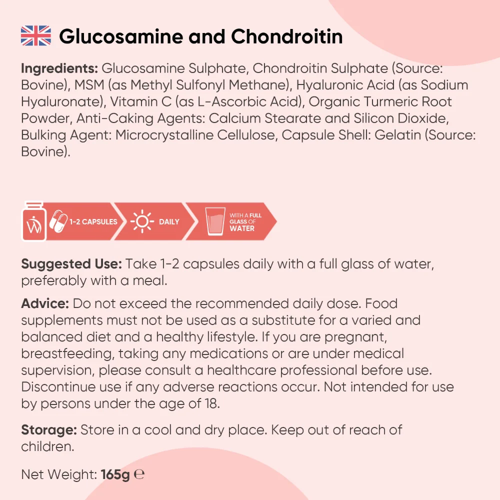 Glucosamine, Chondroitin and MSM Capsules - Image 6