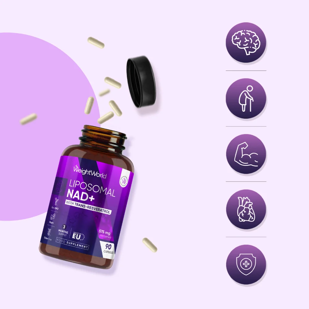 Liposomal NAD+ With Resveratrol Capsules - Image 3