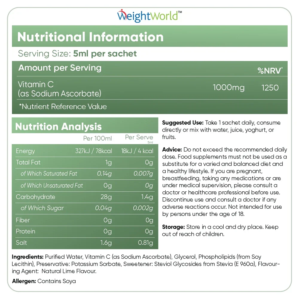 Liposomal Vitamin C Liquid Sachets - Image 14