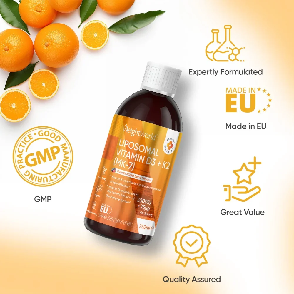 Liposomal Vitamin D3 + K2  Liquid - Image 6