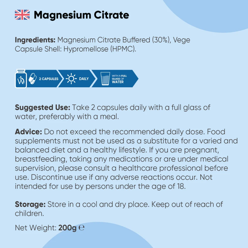 Magnesium Citrate Capsules - Image 7
