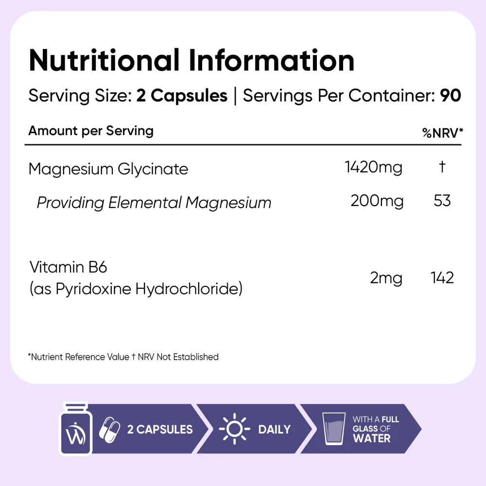 Magnesium Glycinate (Bisglycinate) Capsules - Image 7
