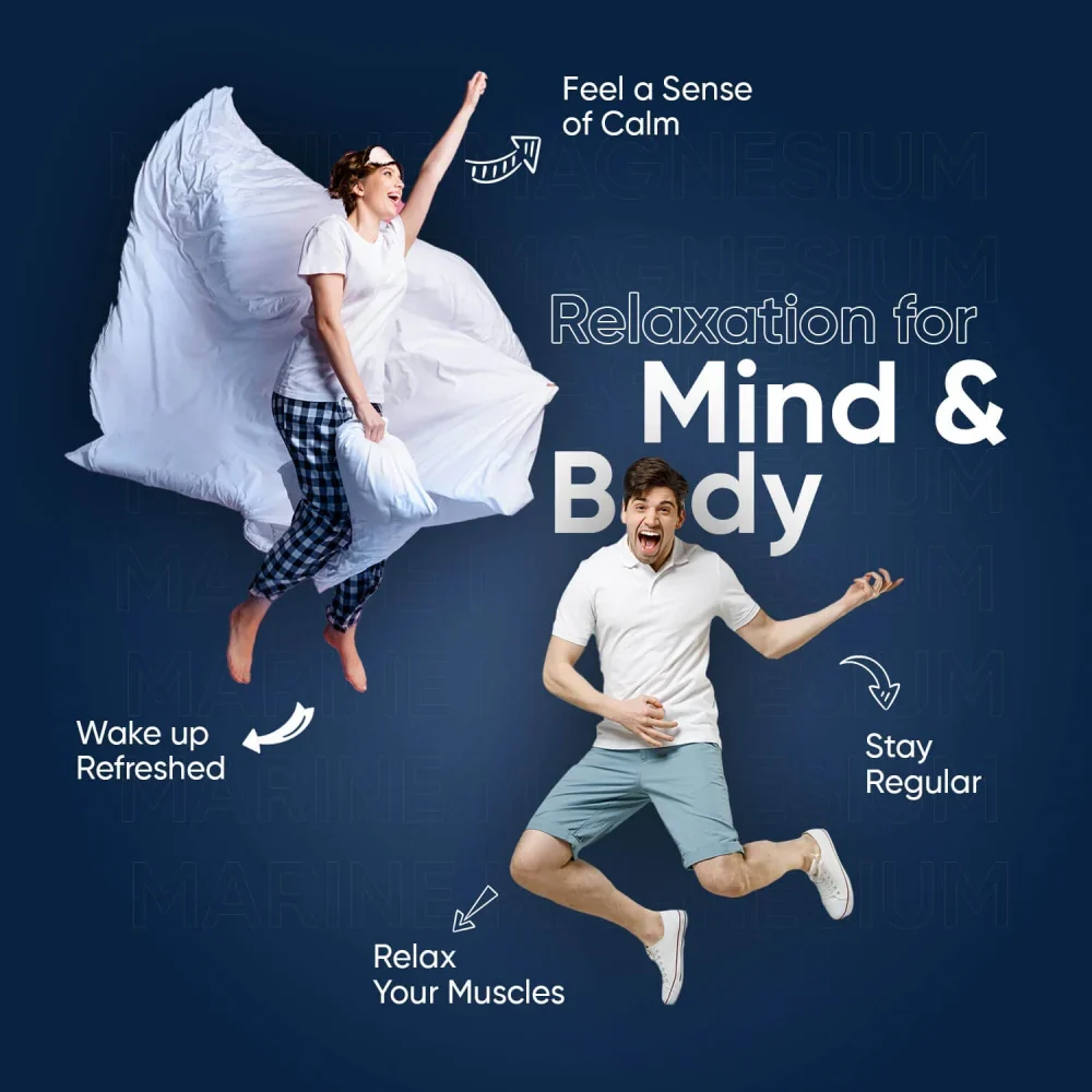 Marine Magnesium + Vitamin B6 Capsules - Image 4