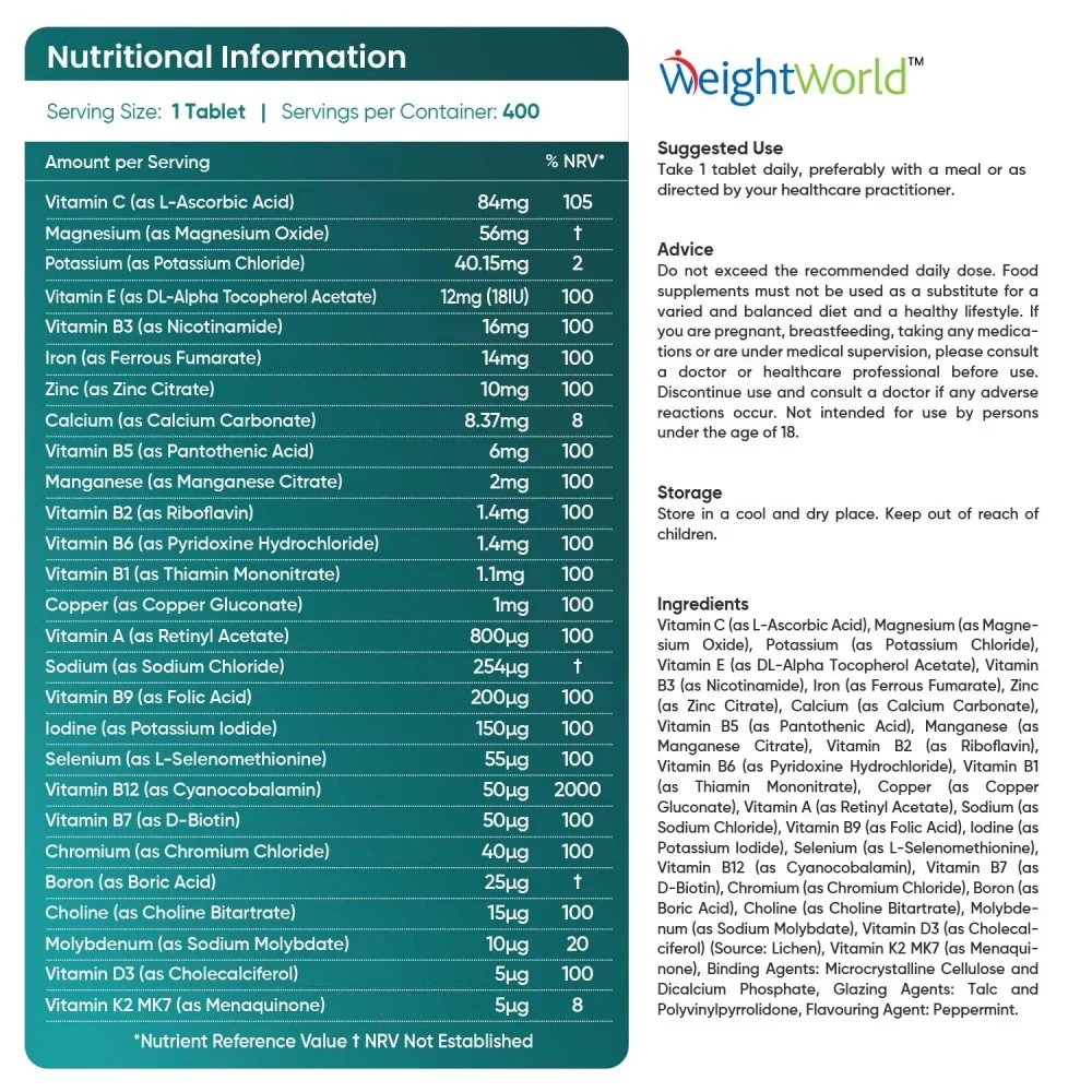 Multivitamins and Minerals Tablets - Image 7