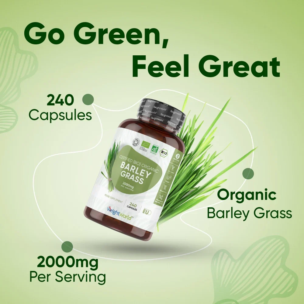 Organic Barley Grass Capsules - Image 7