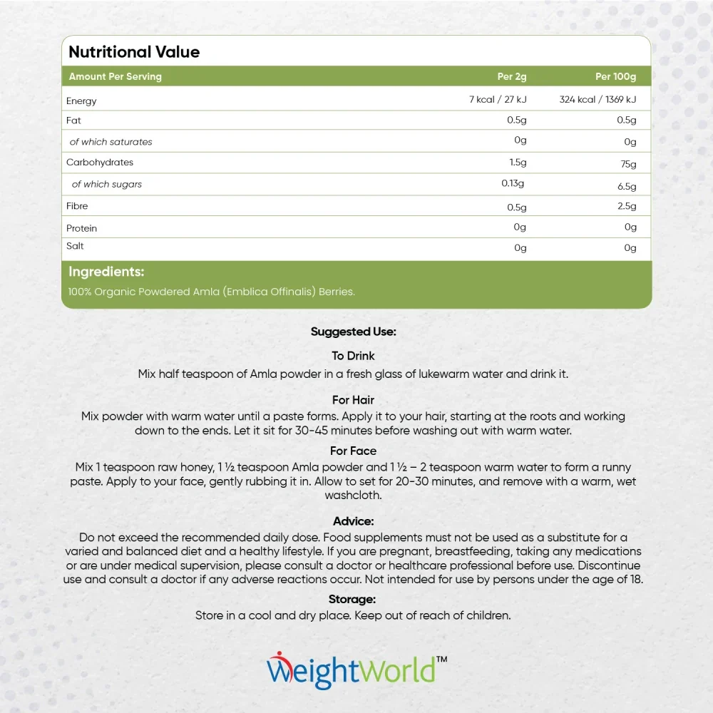 Organic Bio Amla Powder - Image 5