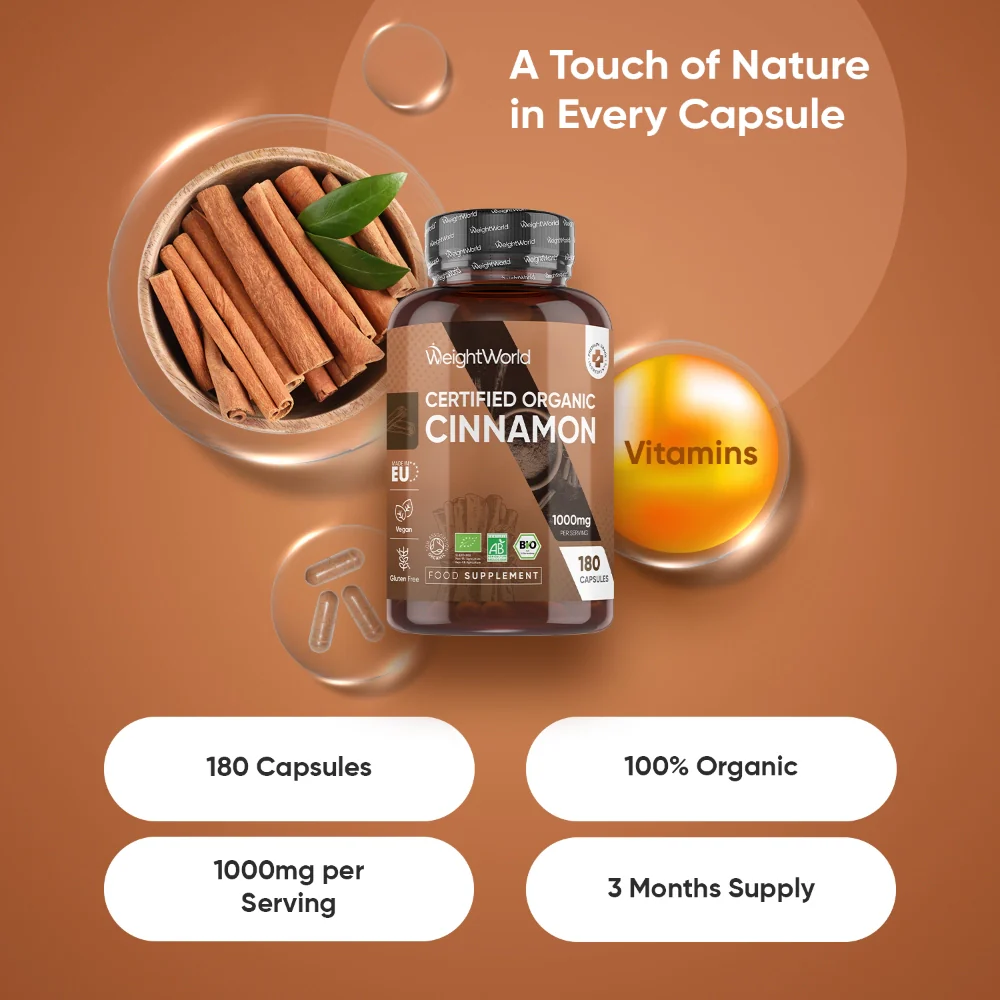 Organic Cinnamon Capsules - Image 2