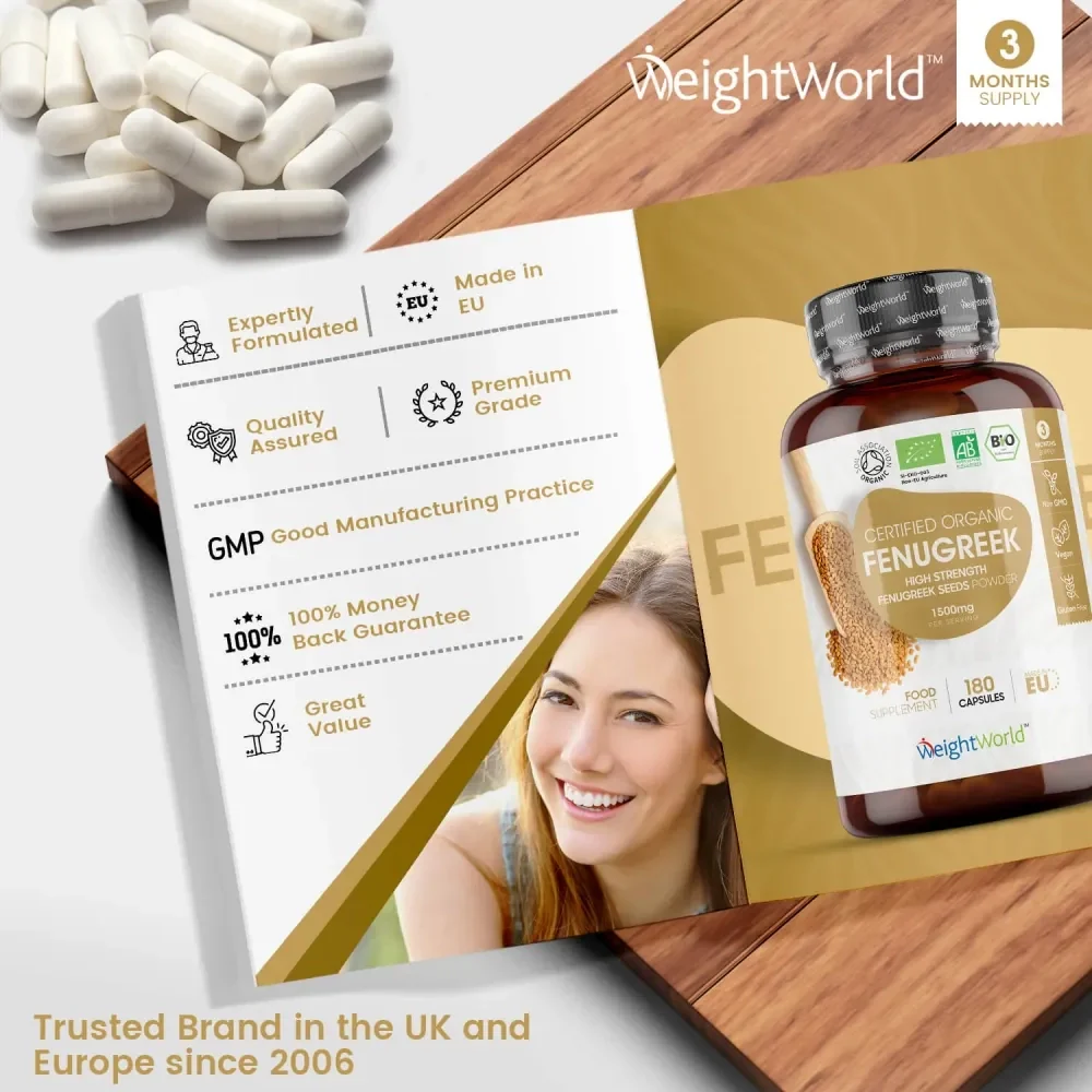 Organic Fenugreek Capsules - Image 6