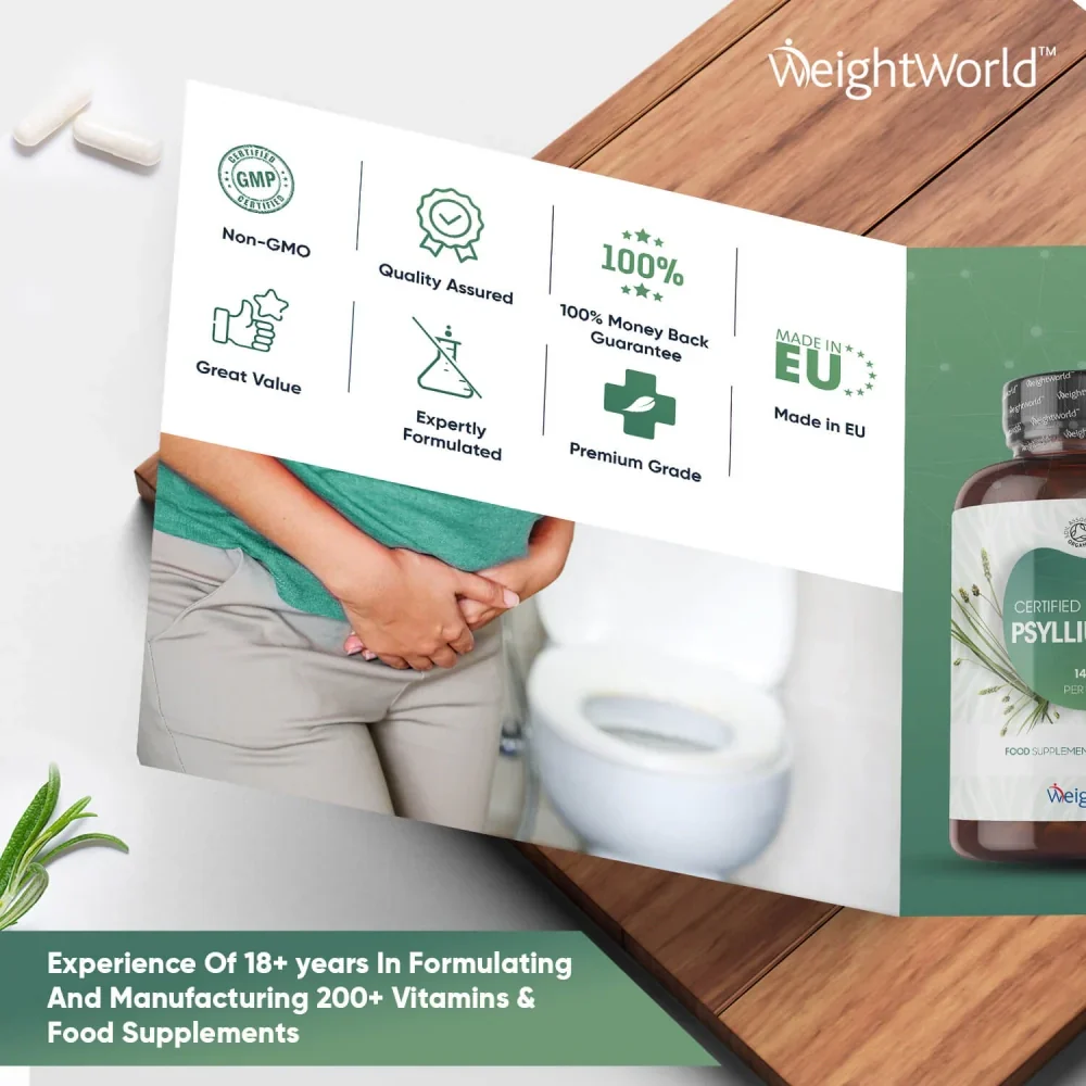 Organic Psyllium Husk Capsules - Image 6
