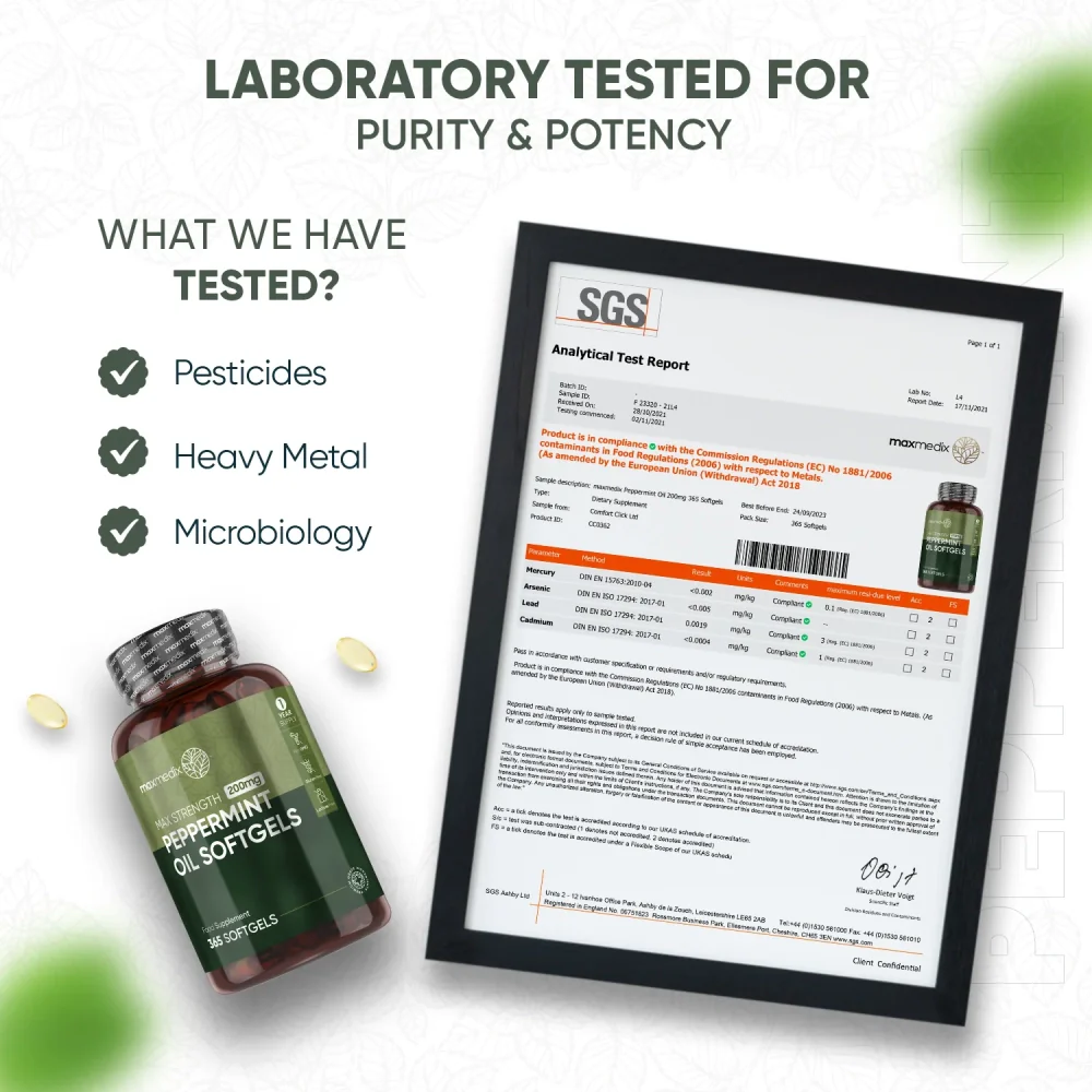 Peppermint Oil Softgels - Image 4