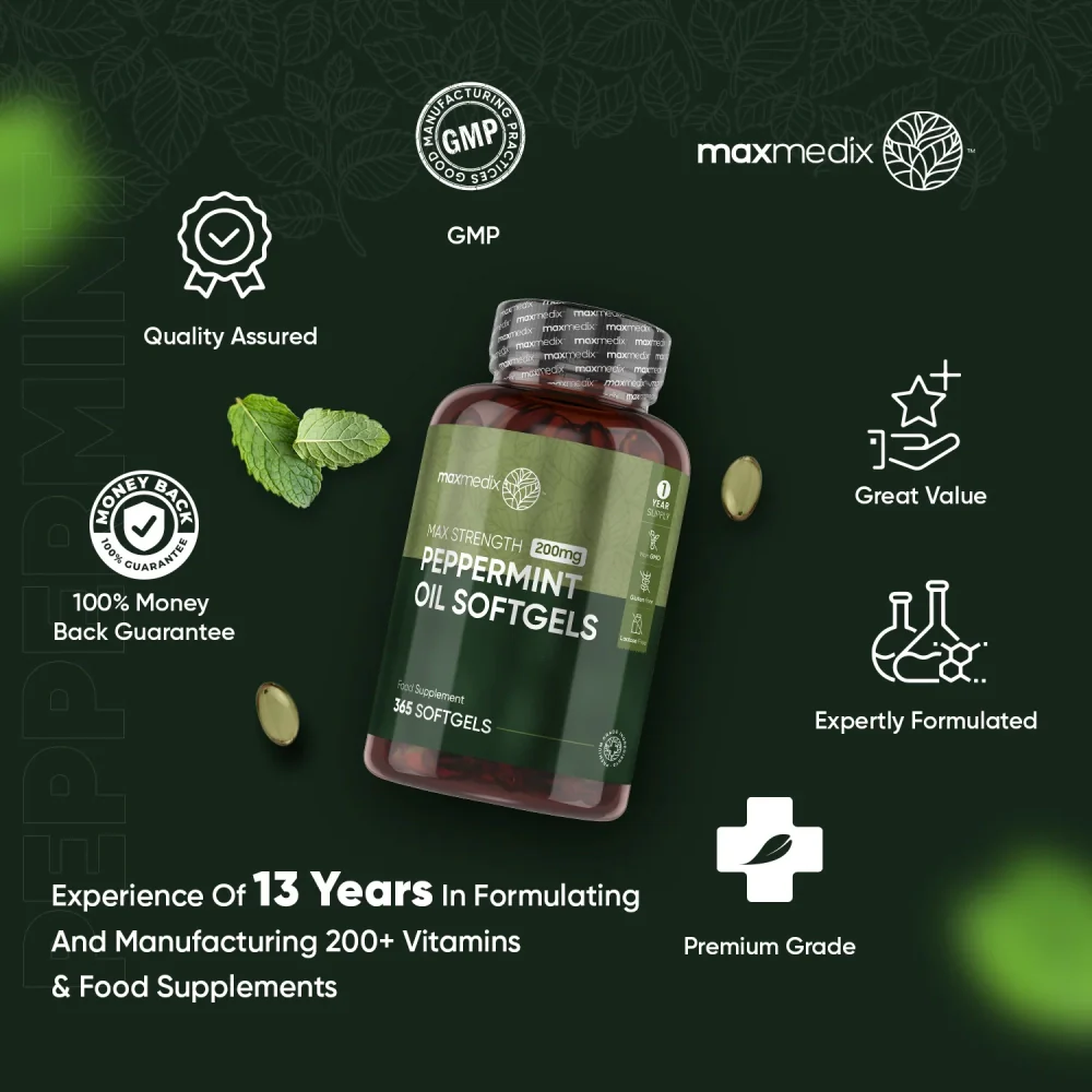 Peppermint Oil Softgels - Image 7