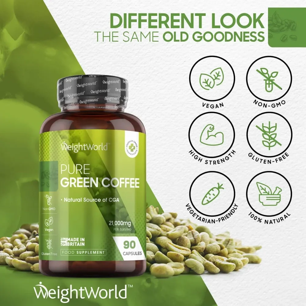 Pure Green Coffee Beans Capsules - Image 3