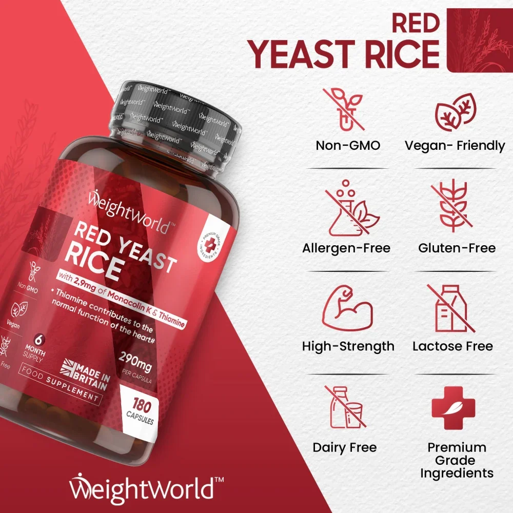 Red Yeast Rice Capsules - Image 3