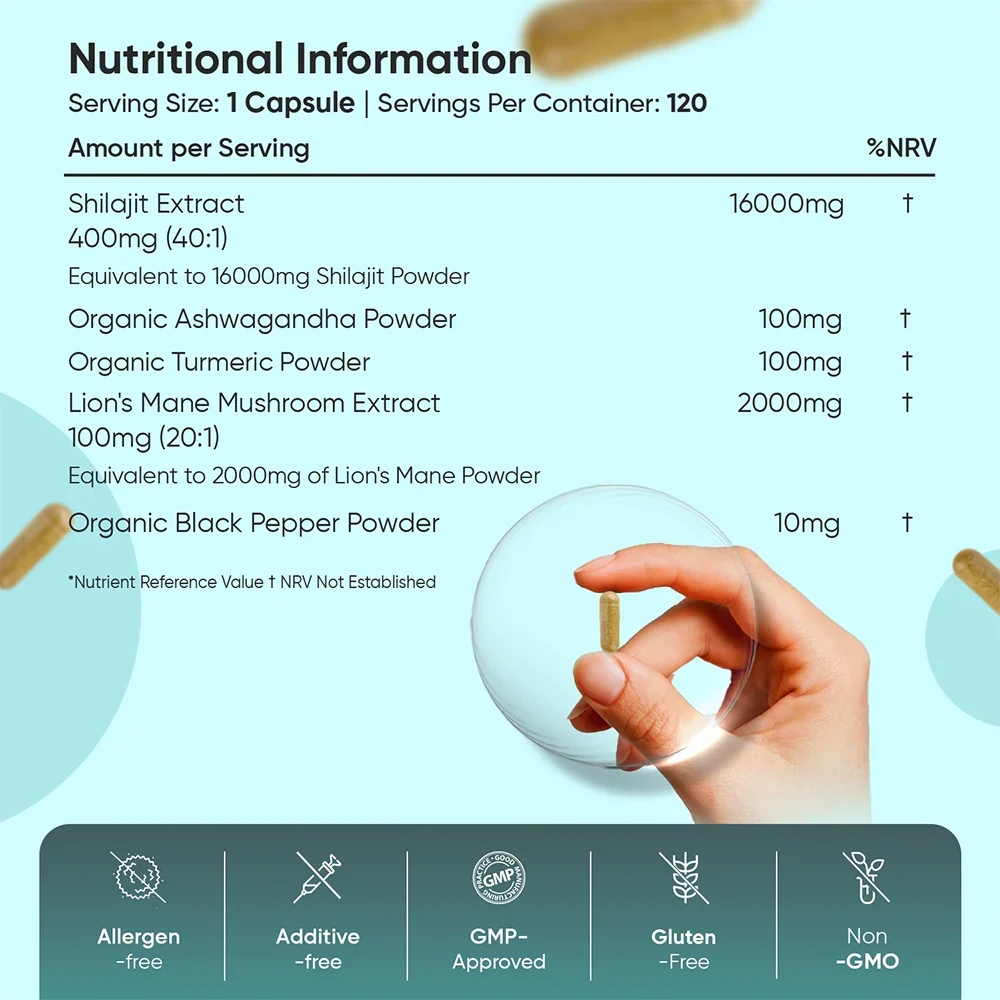 Shilajit Complex Capsules - Image 4