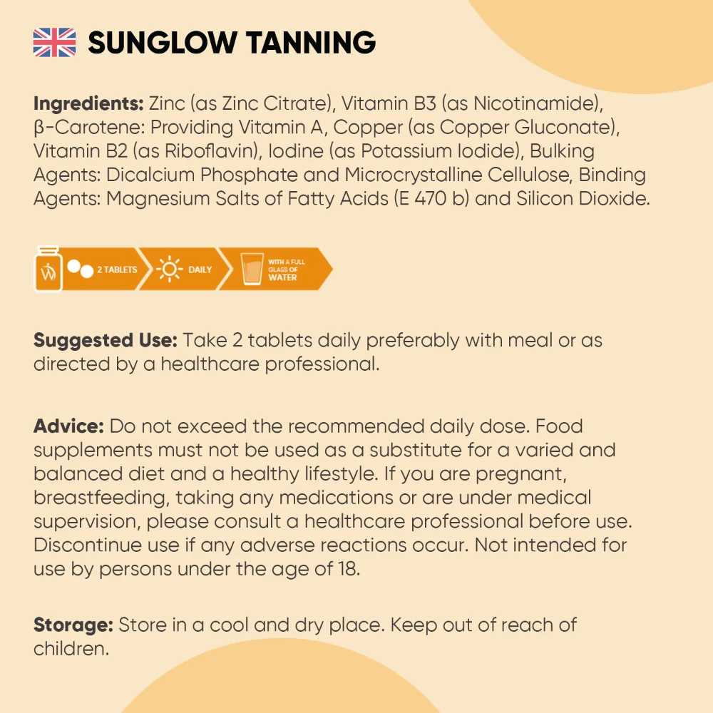Sunglow Tanning Tablets - Image 7