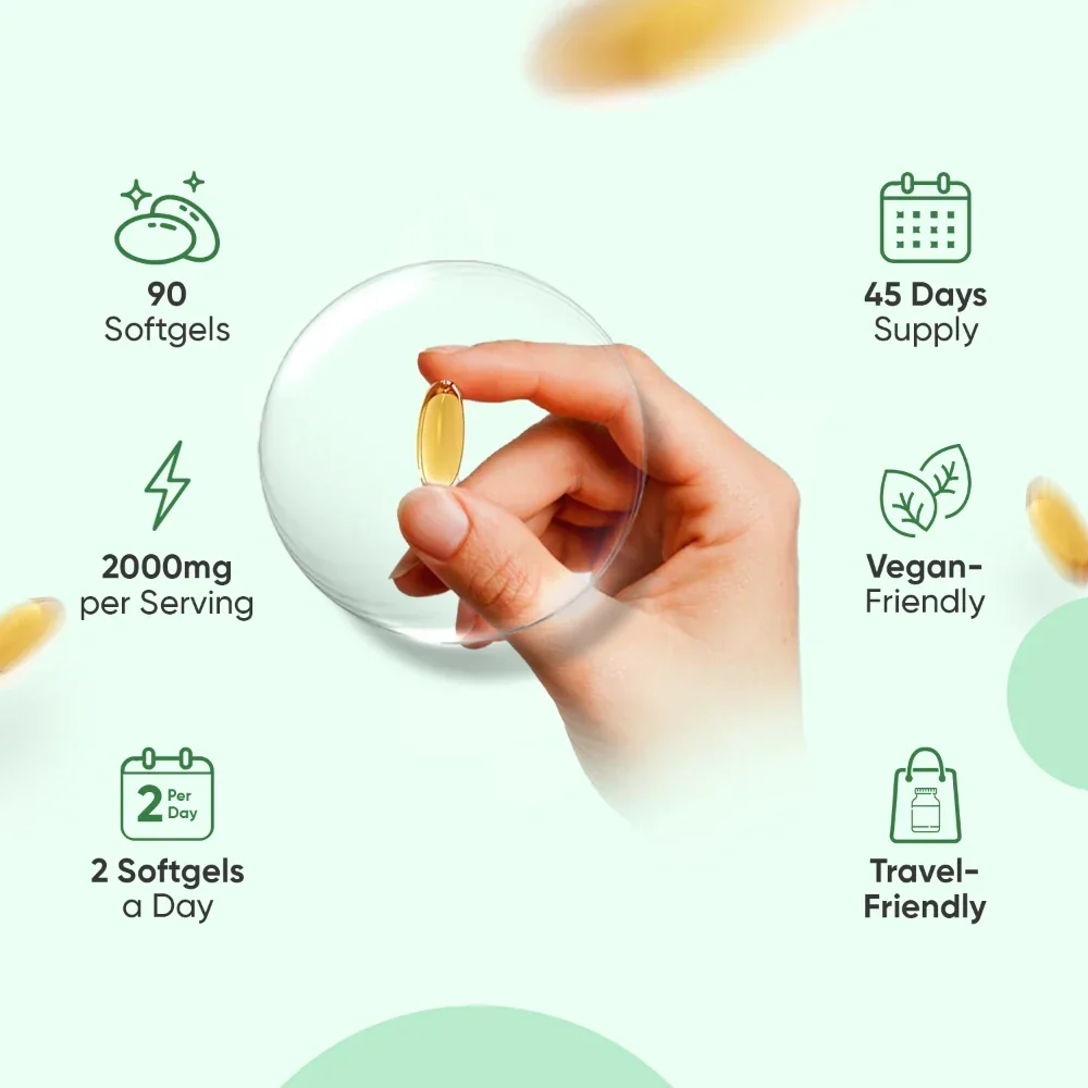 Vegan Omega-3 Softgels - Image 5