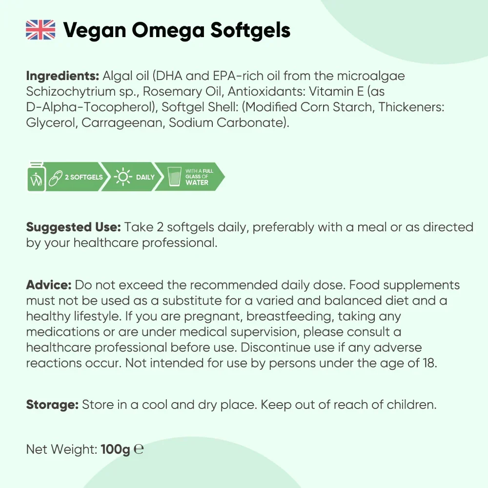 Vegan Omega-3 Softgels - Image 8