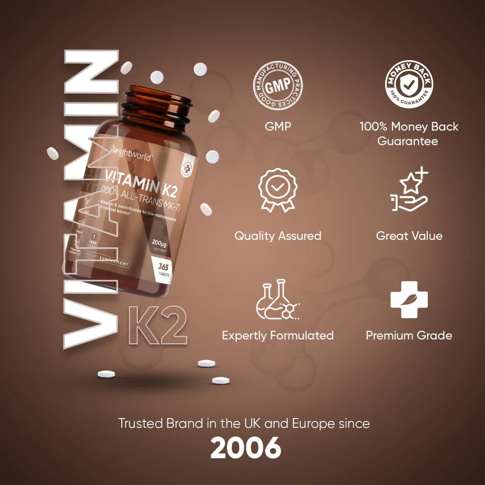 Vitamin K2 MK-7 Tablets - Image 5