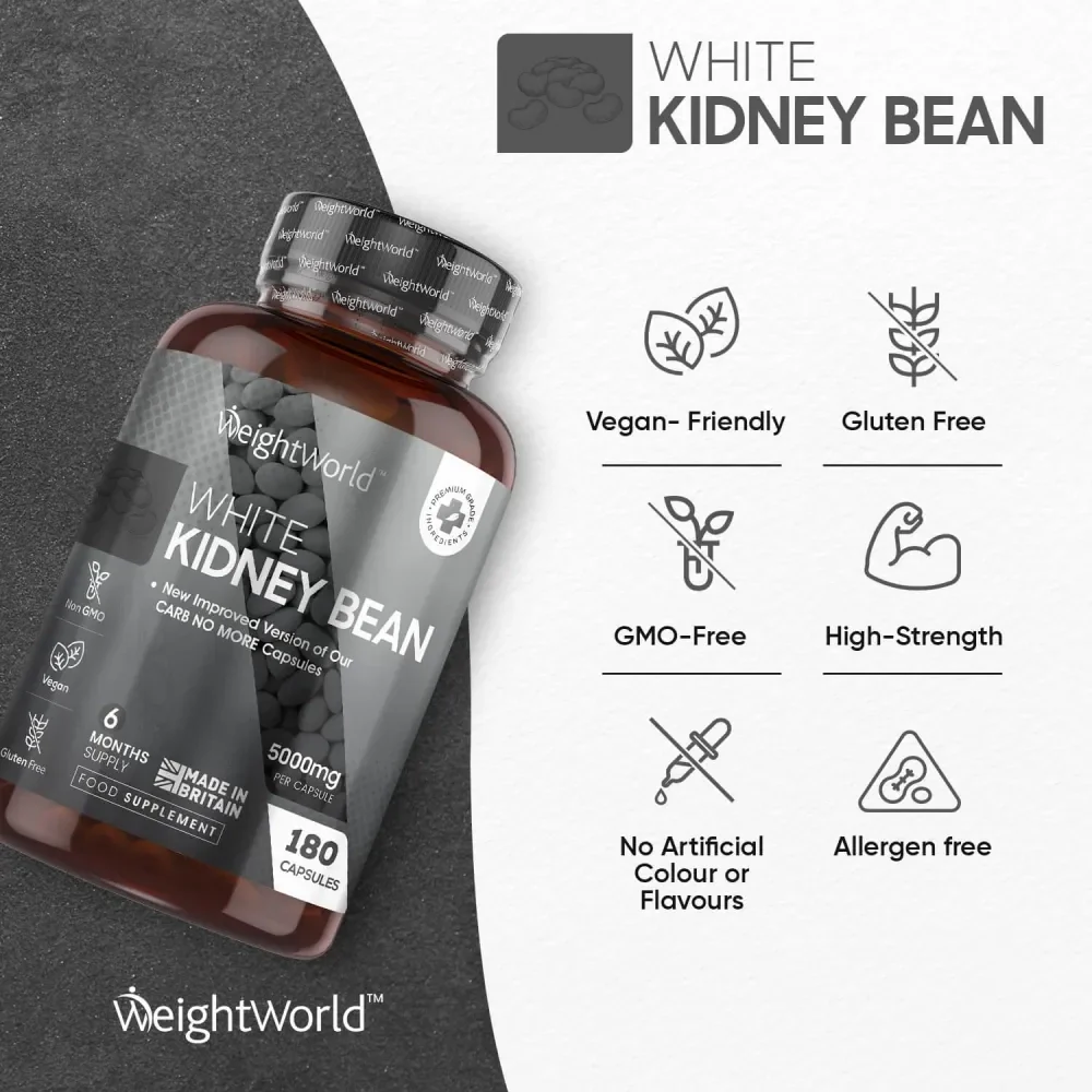 White Kidney Bean Capsules - Image 3