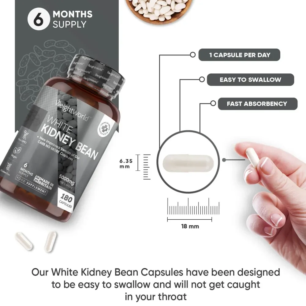 White Kidney Bean Capsules - Image 4