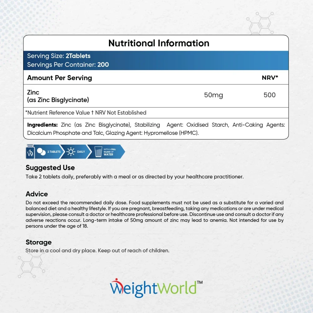 Zinc Bisglycinate Tablets - Image 6